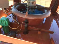 Evaporative after service.
