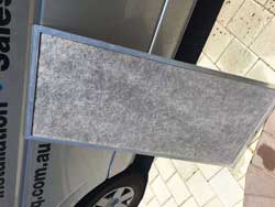 Return Air Grill after Service